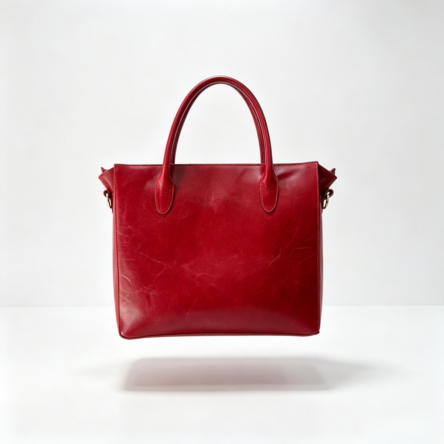 Small Square Top Handle Tote Purse