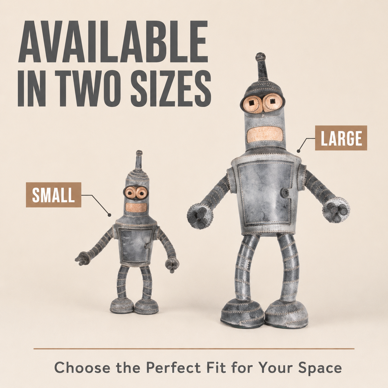 Bender Cowhide Decor Figurine