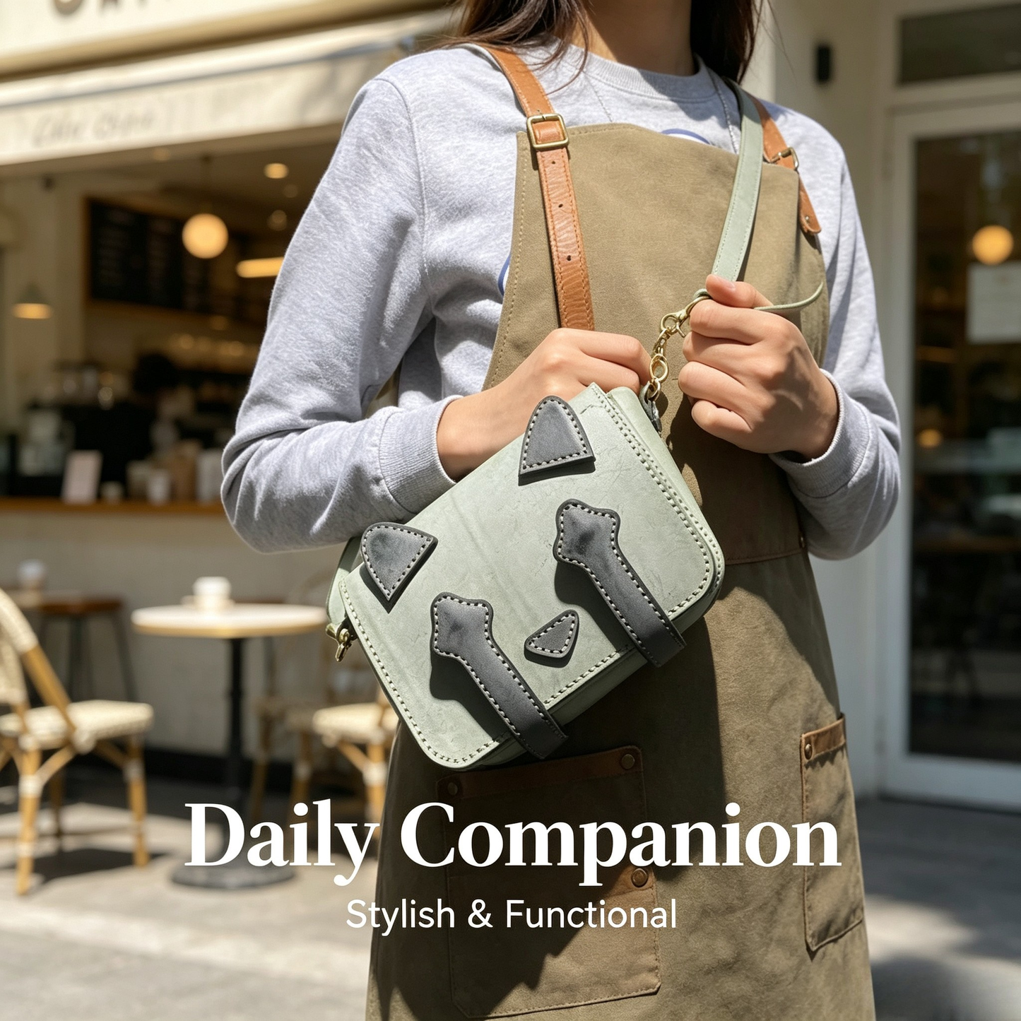 Shy Cat Crossbody Bag
