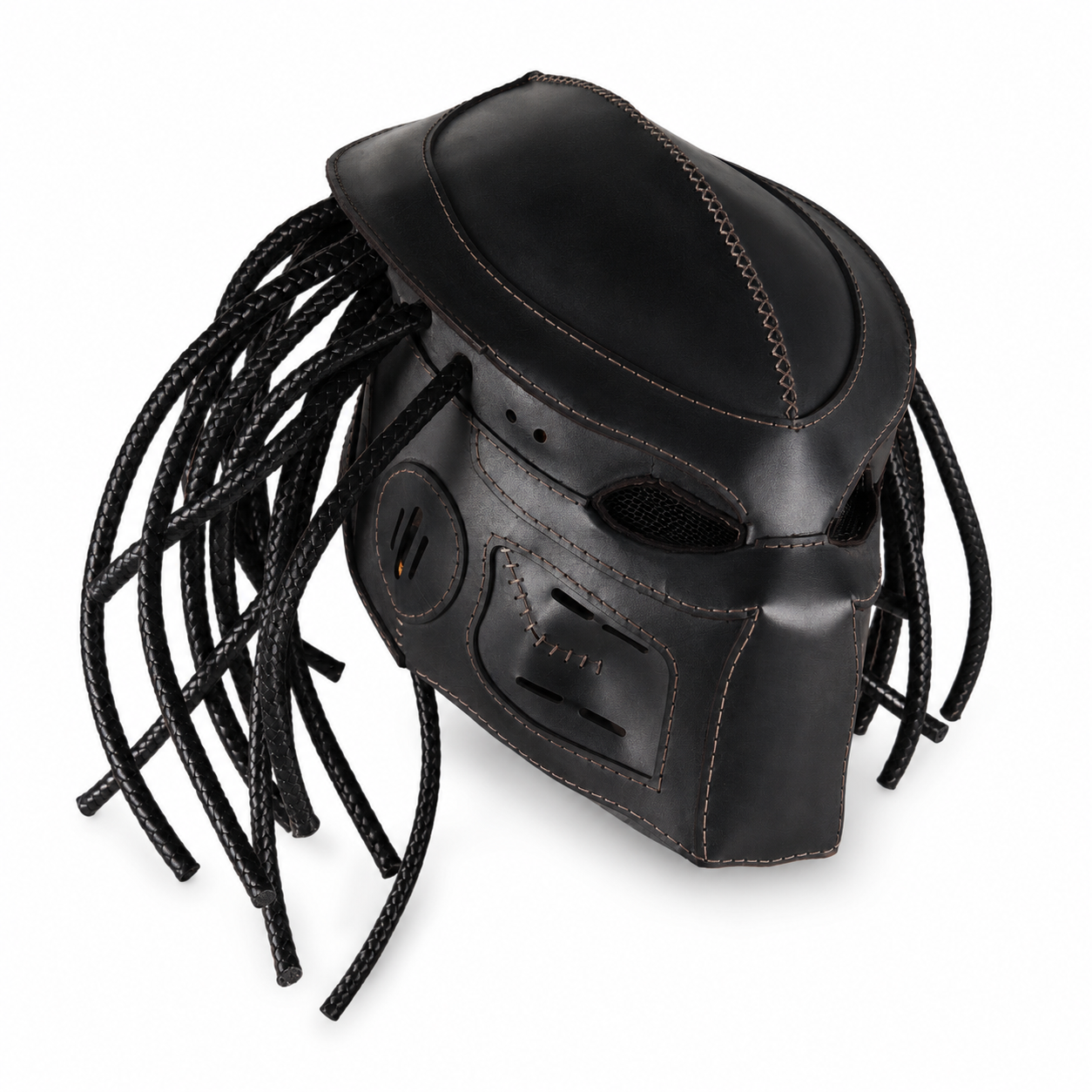 Predator Leather Helmet Mask