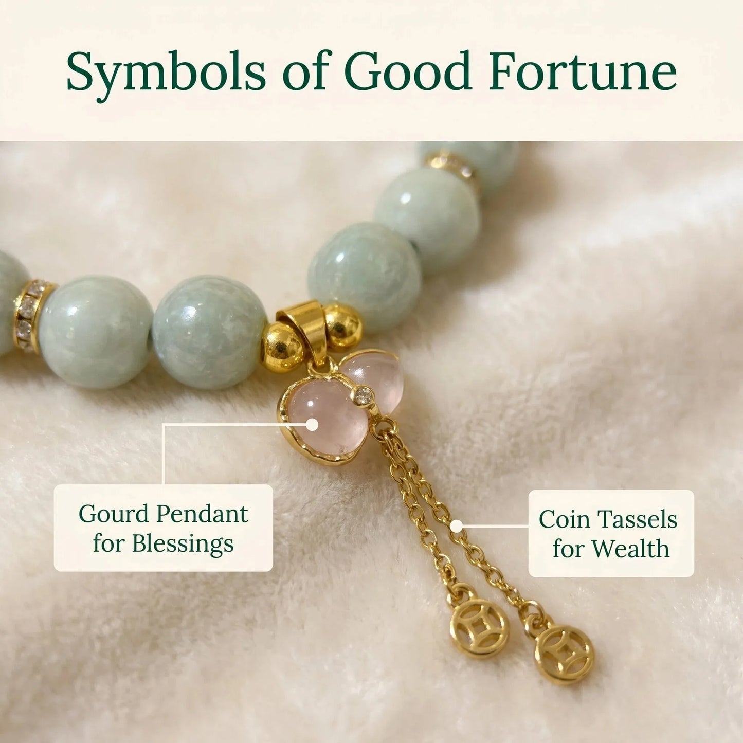 Blessed Fortune Rebound Beaded Bracelet