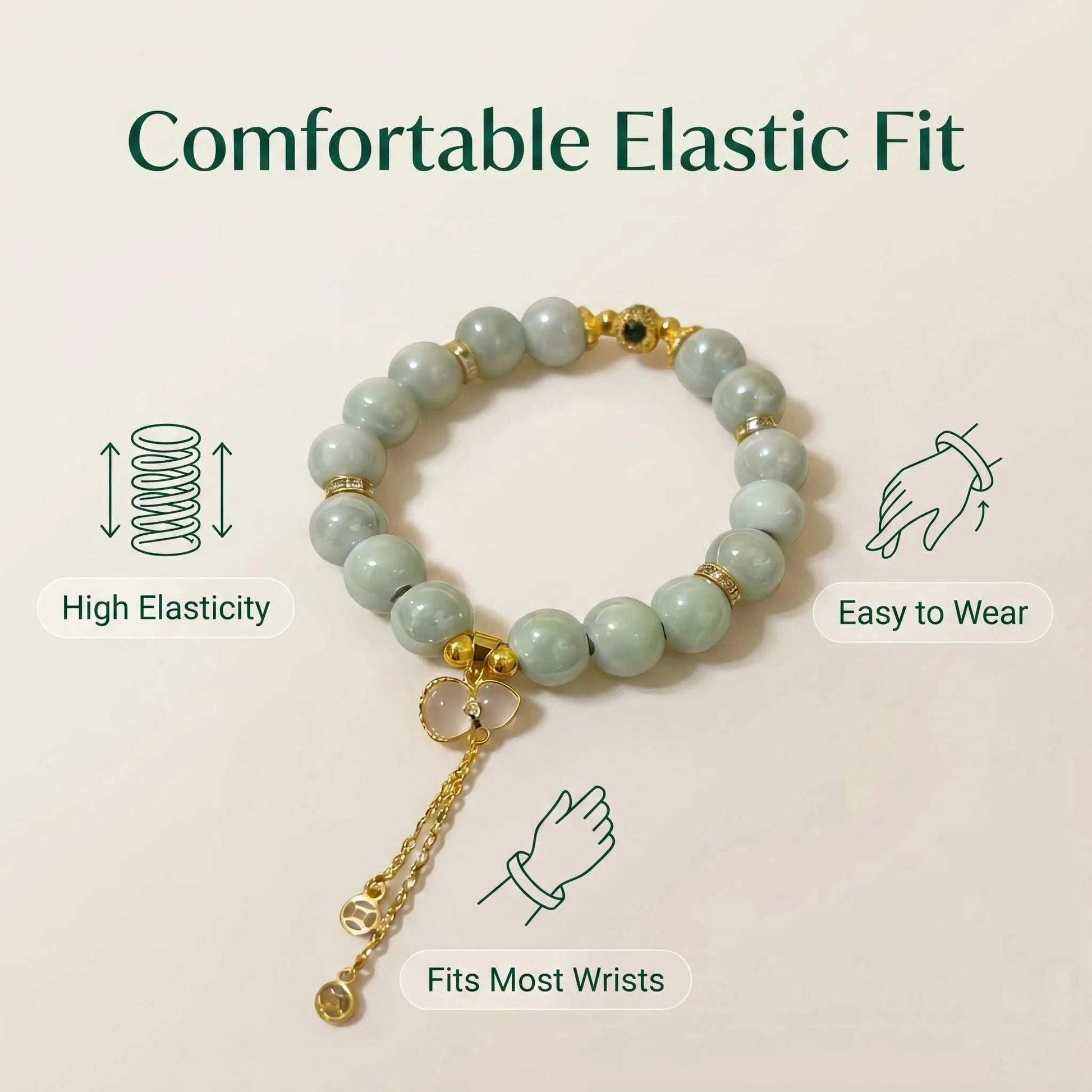 Blessed Fortune Rebound Beaded Bracelet