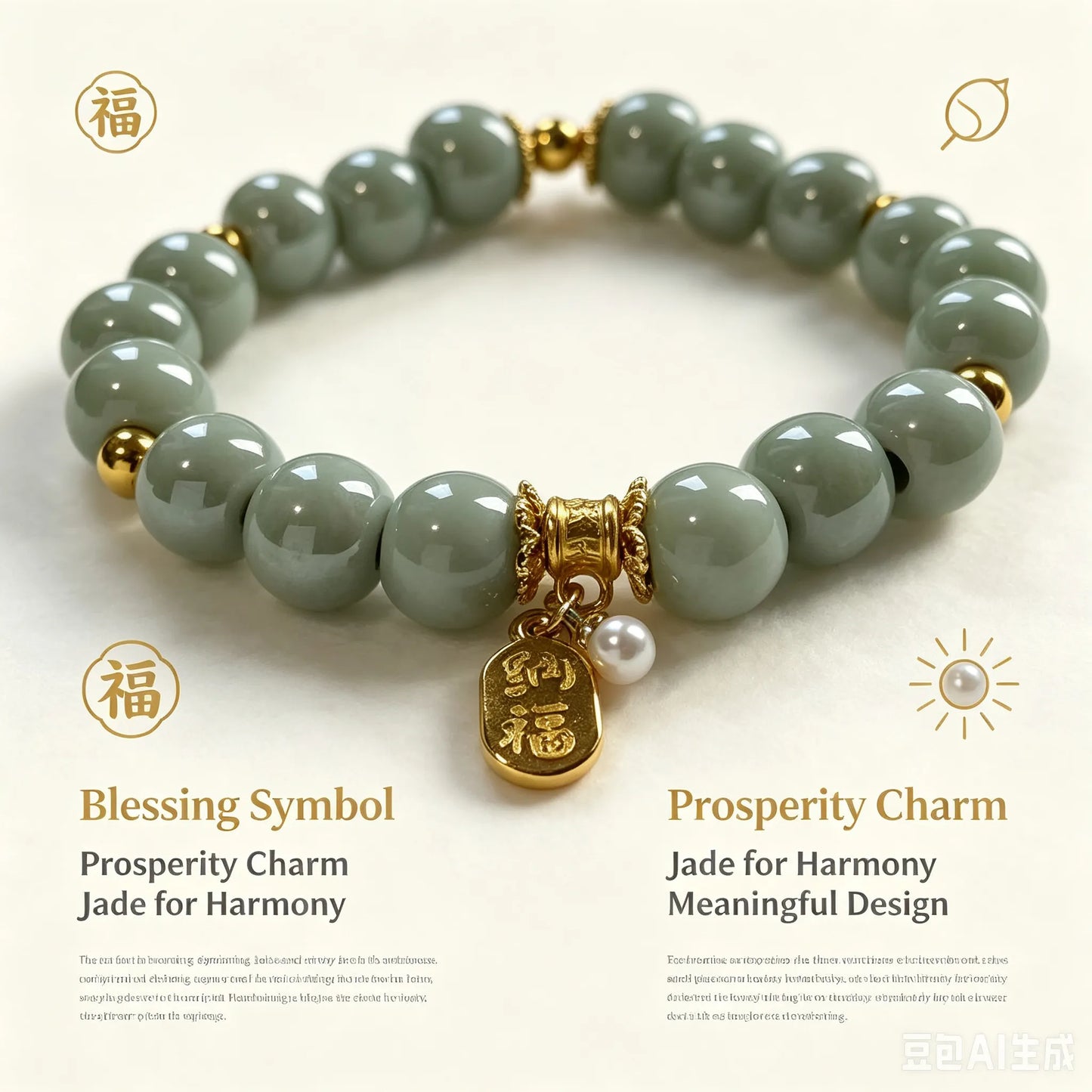 Blessing Accept Beaded Bracelet