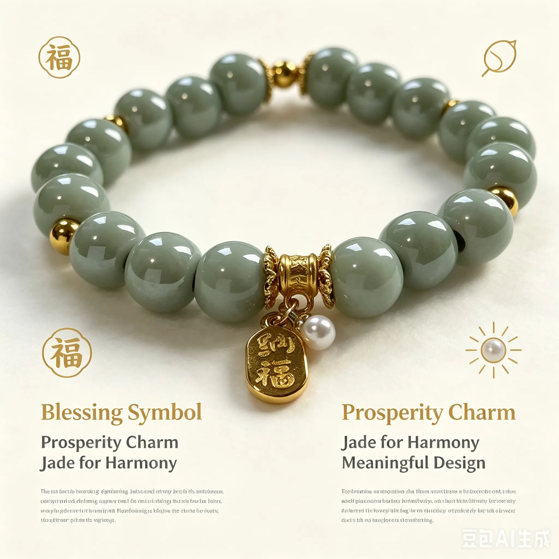 Blessing Accept Beaded Bracelet
