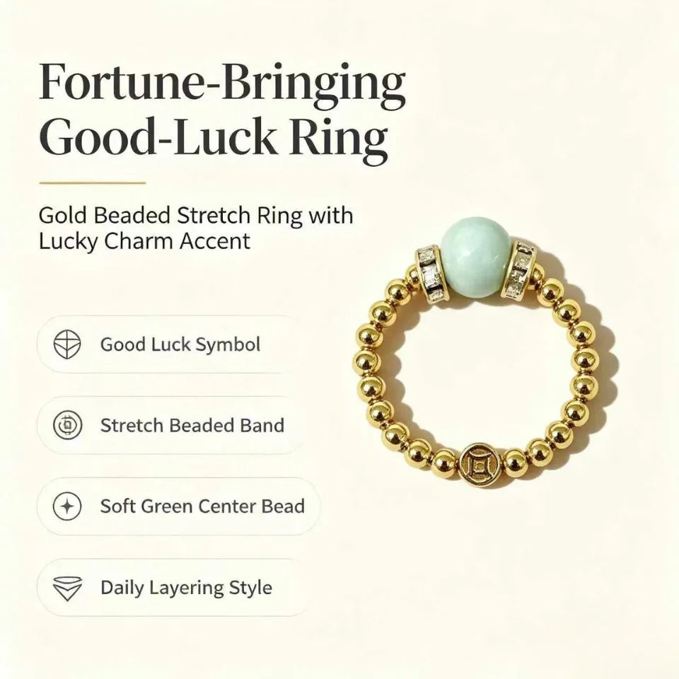 Fortune-Bringing and Good-Luck Ring