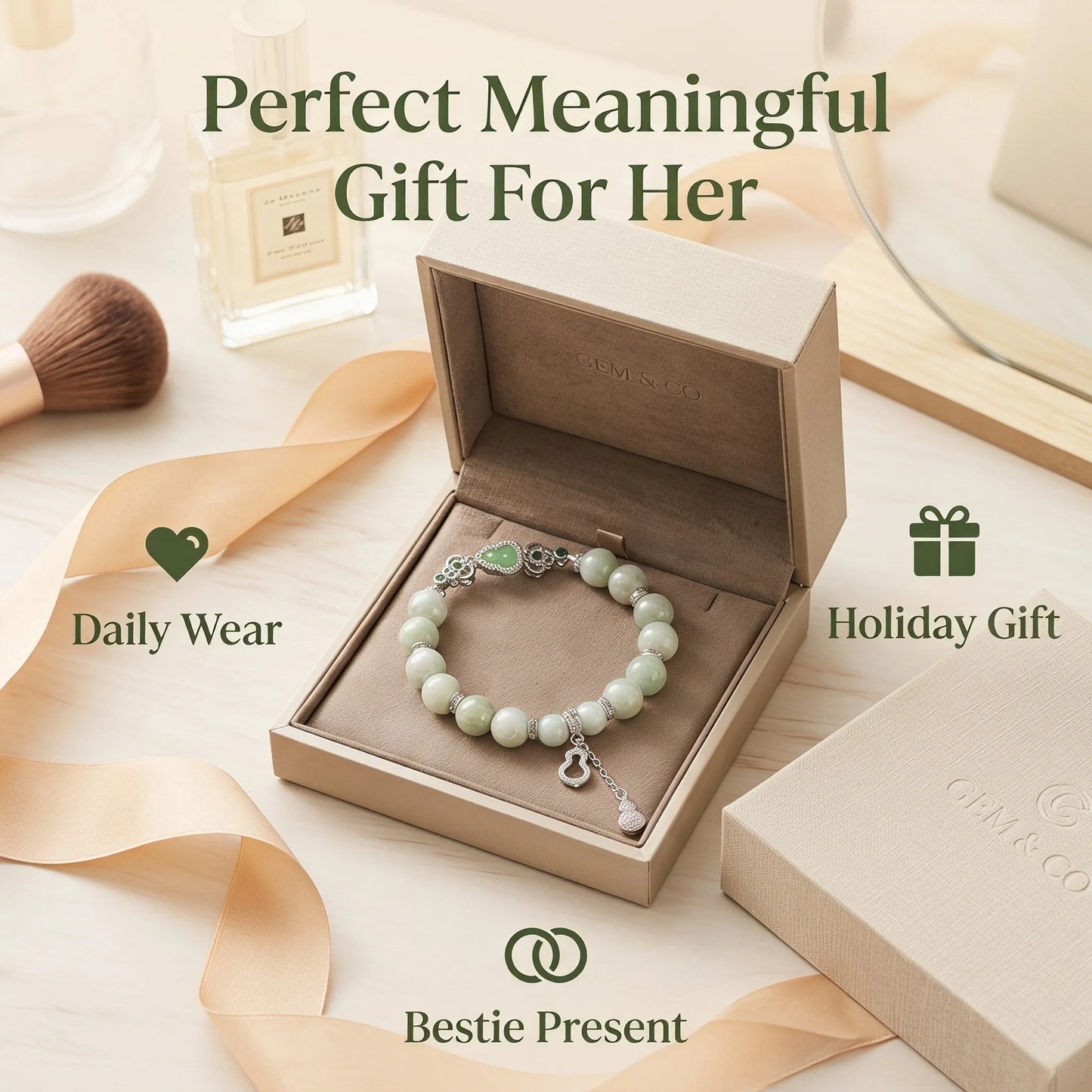 Fu Lu Jade Bracelet