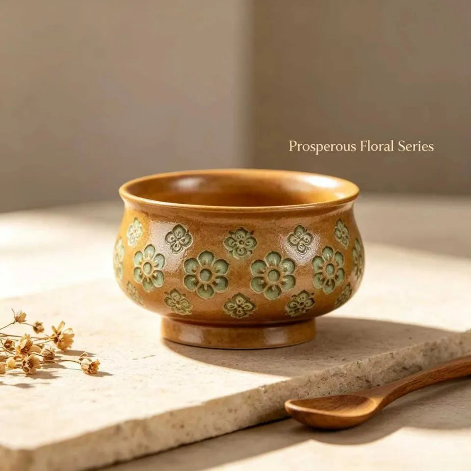 Prosperous Floral Series Master Tea Cups