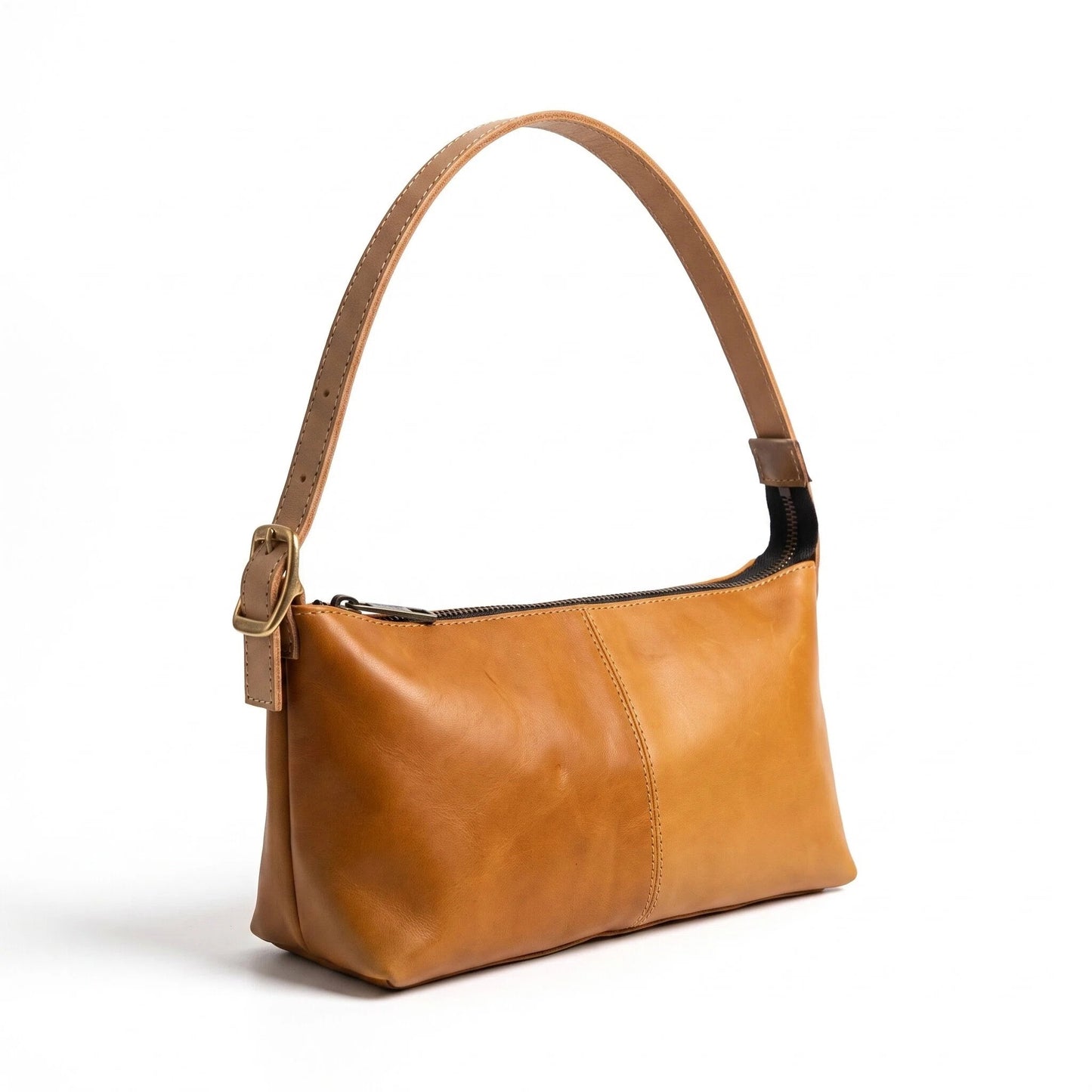 Soft Leather Underarm Shoulder Bag